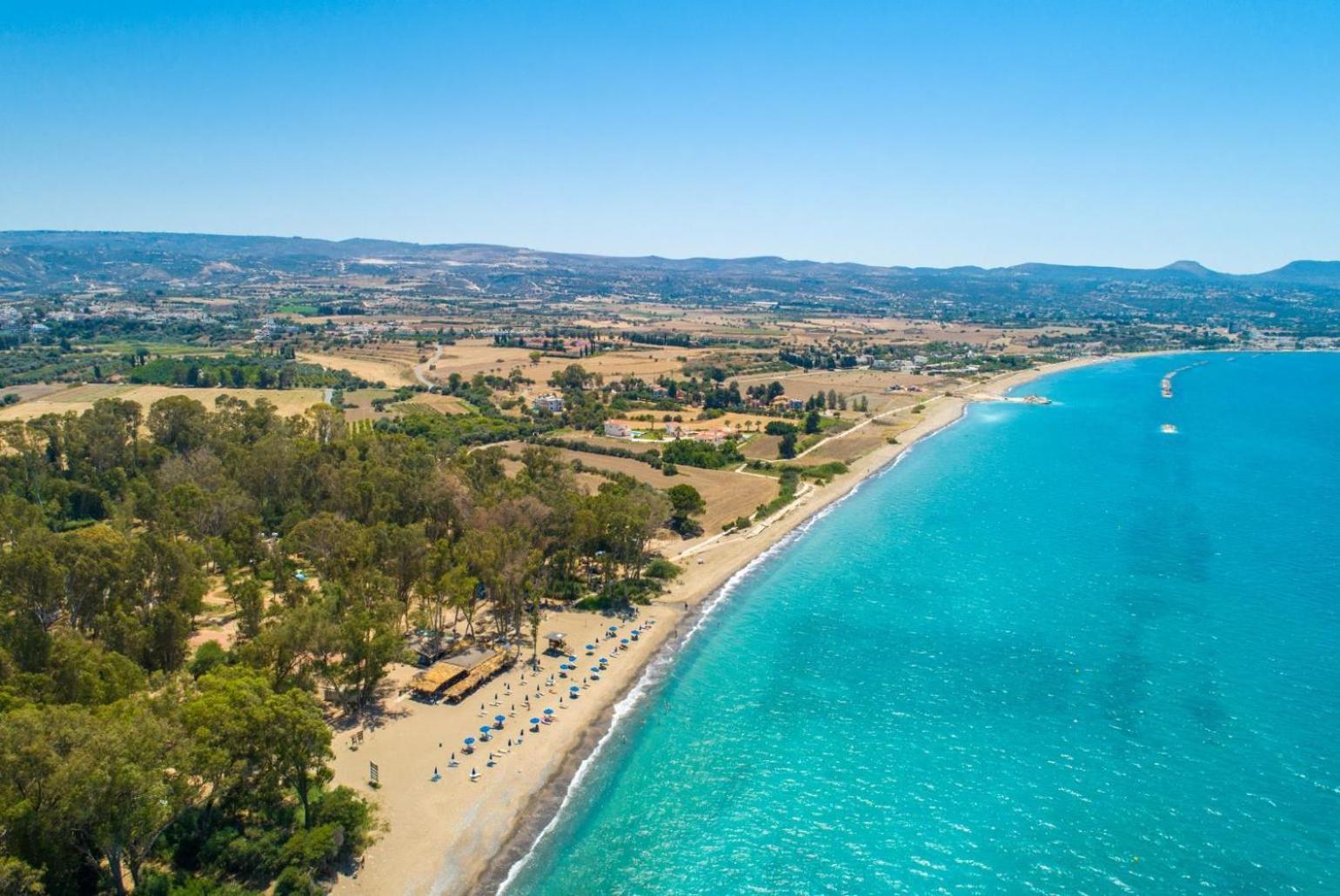 Sun Beach Villa Tria Polis Exterior photo